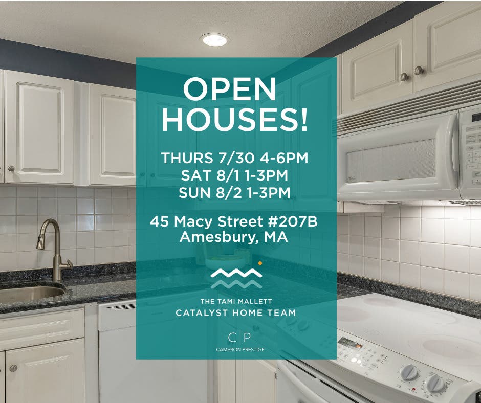 New Listing & Open House! Amesbury, MA $309,980