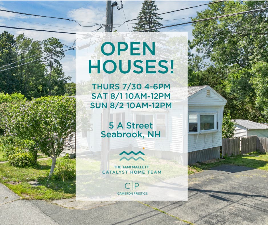 Open House today from 4-6PM | New Listing - Seabrook, NH