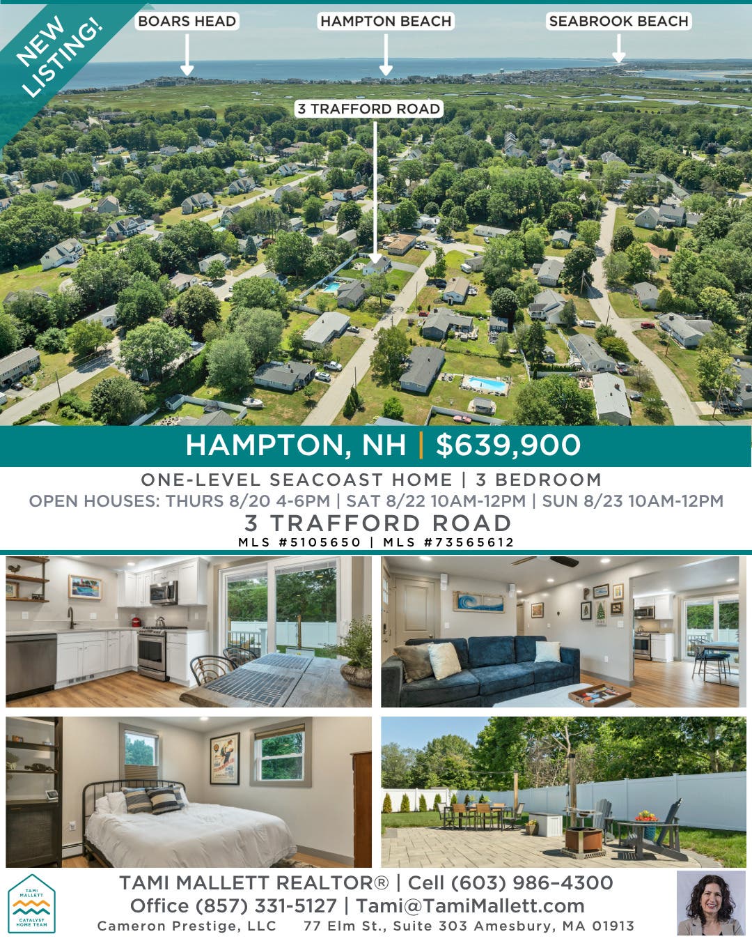 New Listing - Hampton, NH $639,900