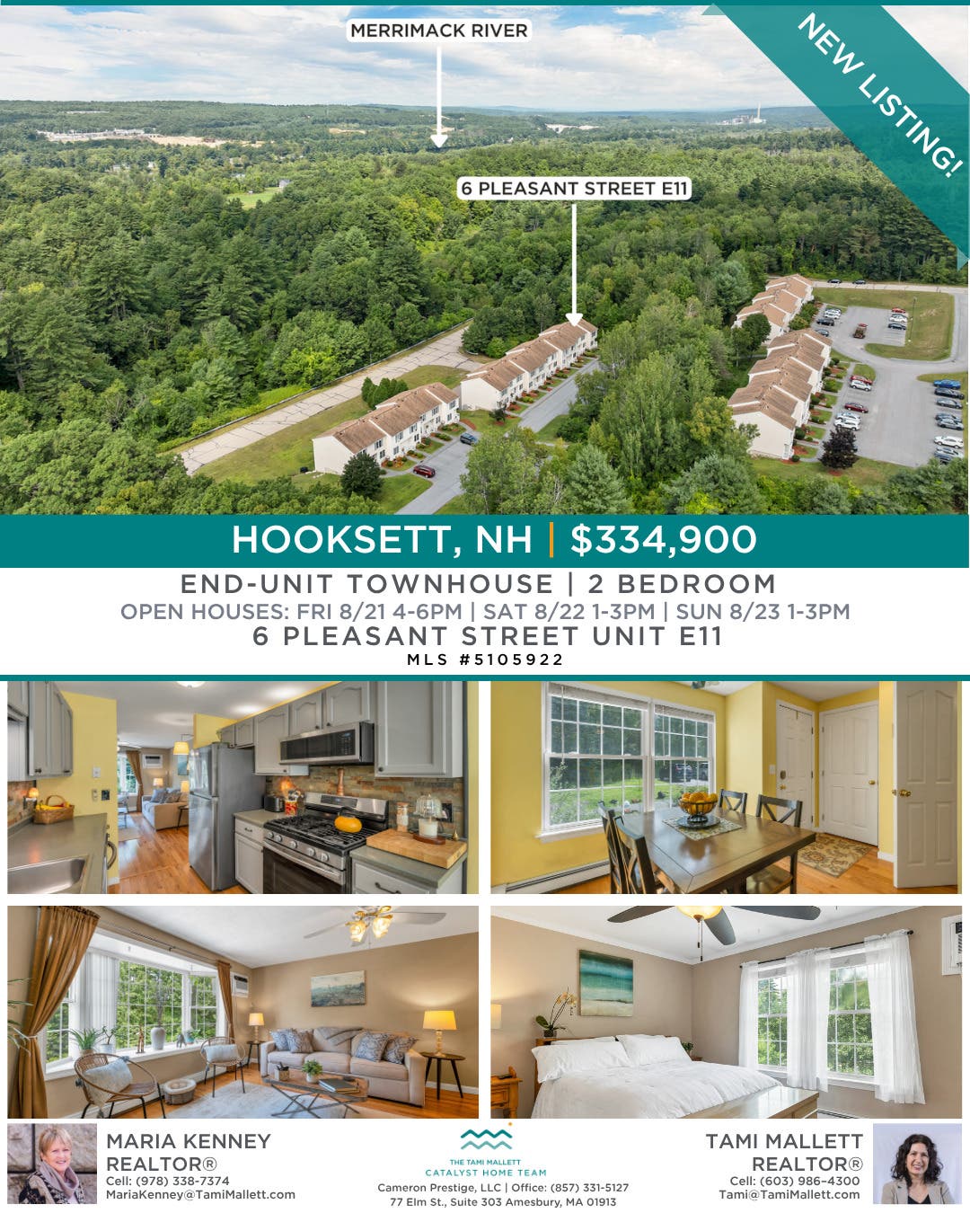 New Listing - Hooksett, NH $334,900