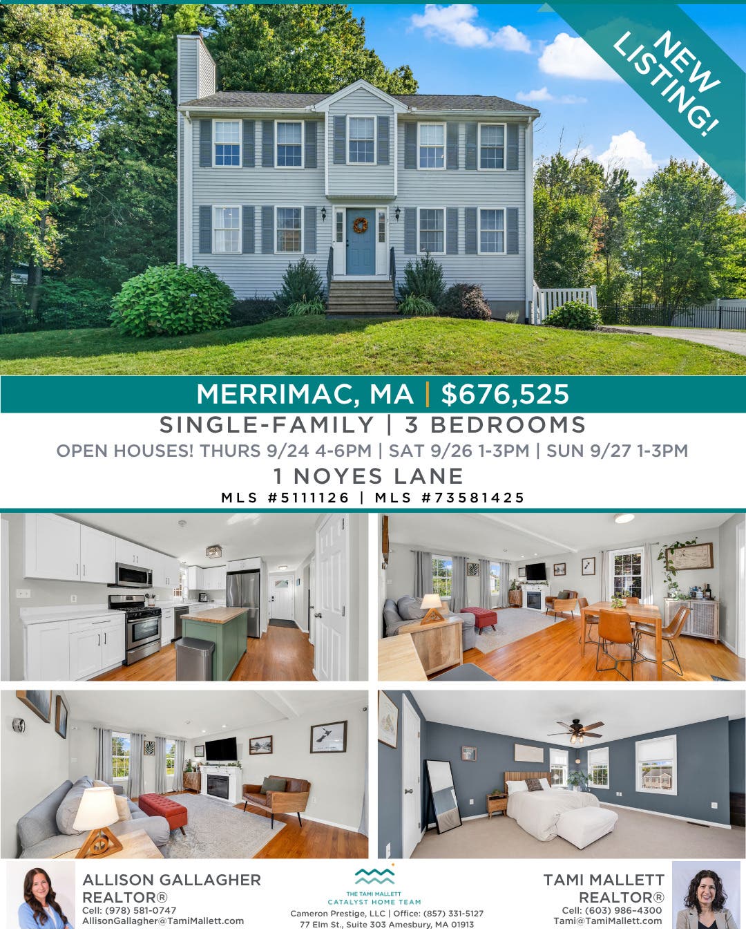New Listing - Merrimac, MA $676,525