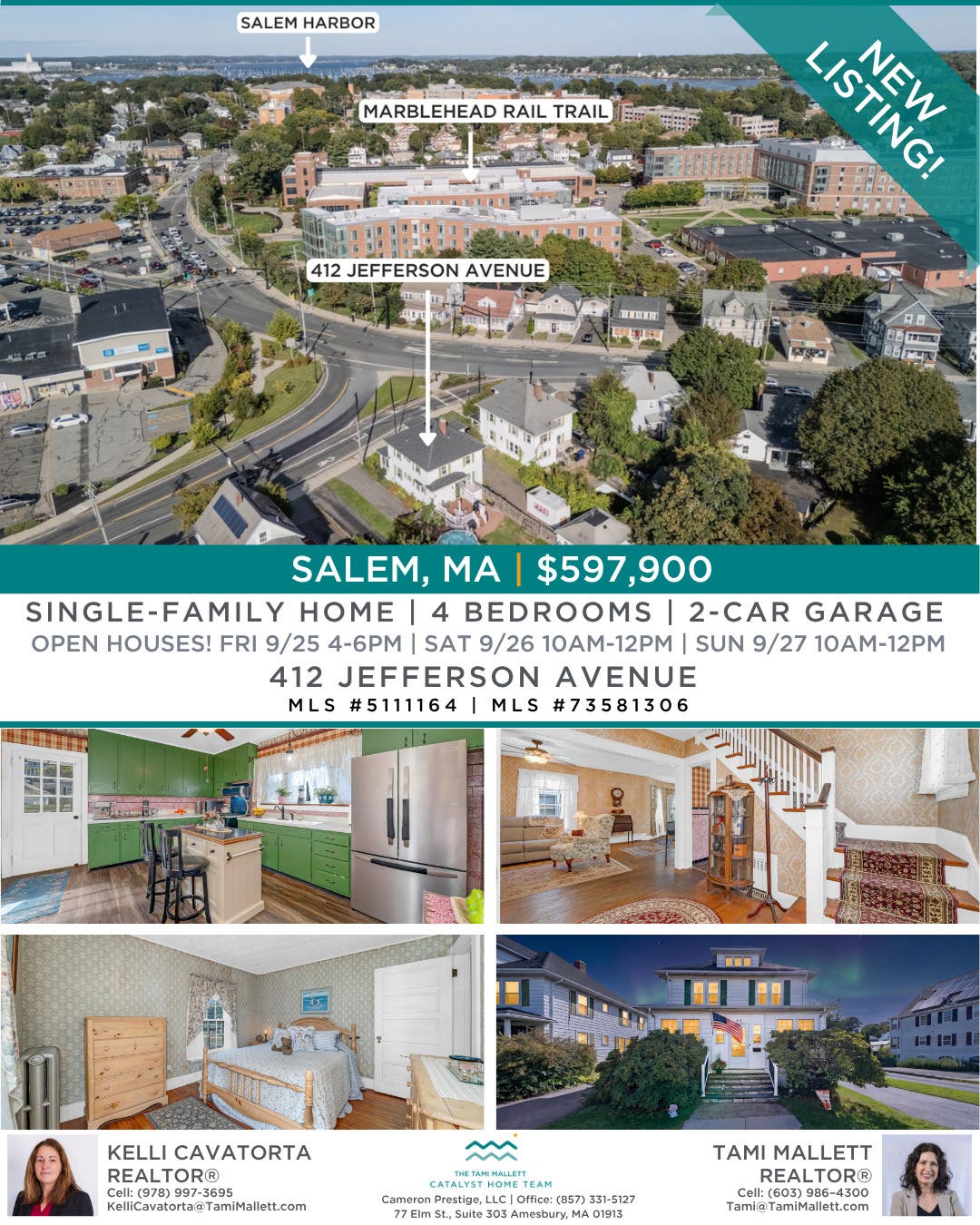 Salem, MA $597, 900 | New Listing!