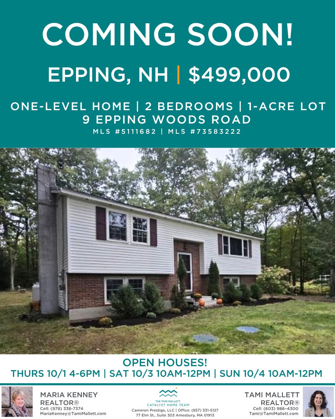 Coming to the Market this Week | Epping, NH