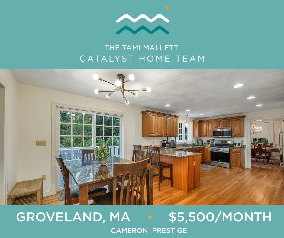 Groveland, MA $5,500/month