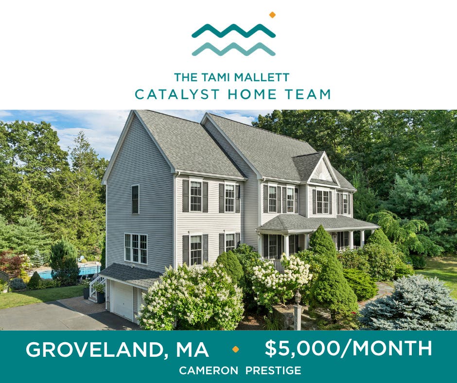 For Rent $5,000 | 8 Hemlock Lane Groveland, MA
