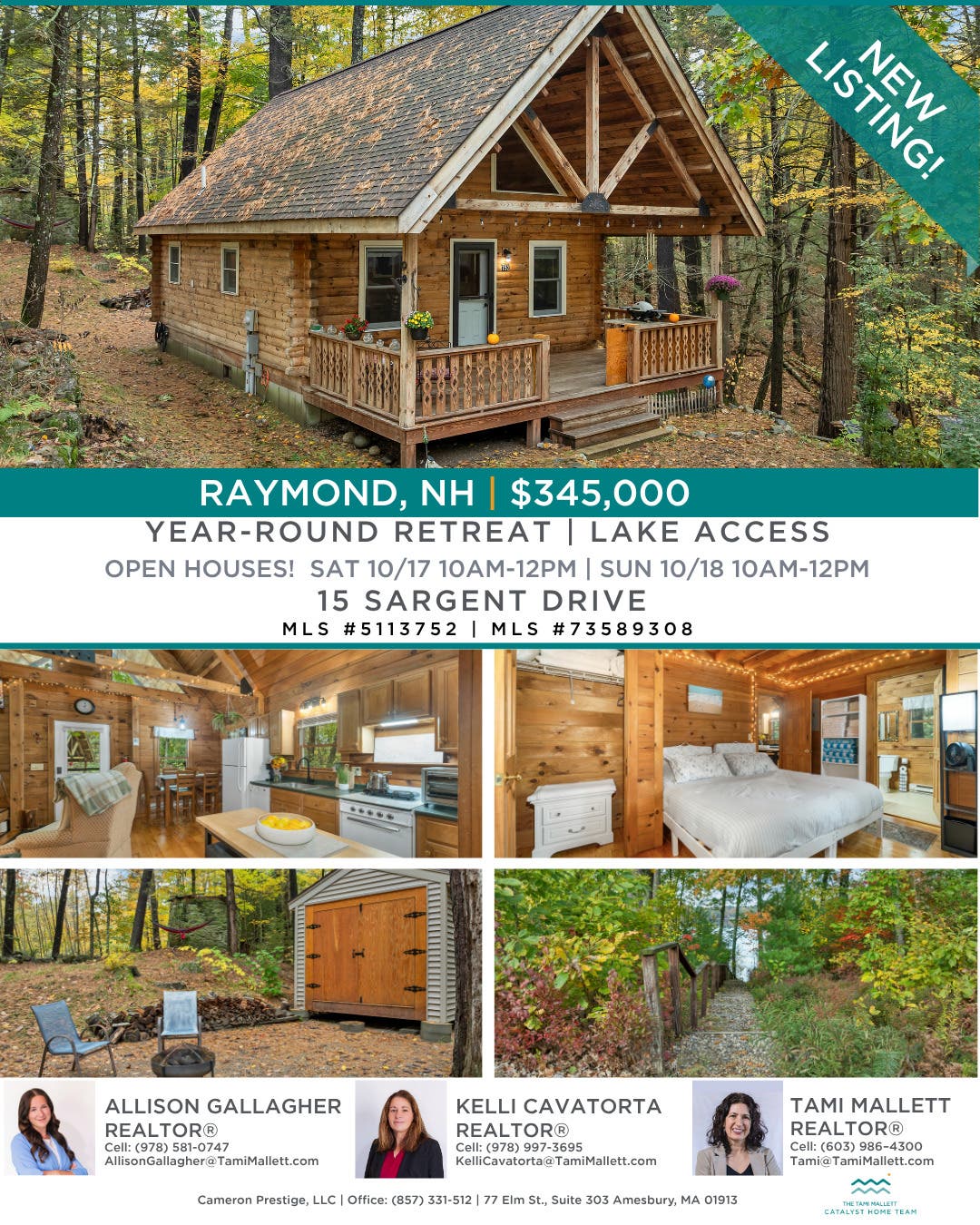 New Listing at Raymond, NH $345,000