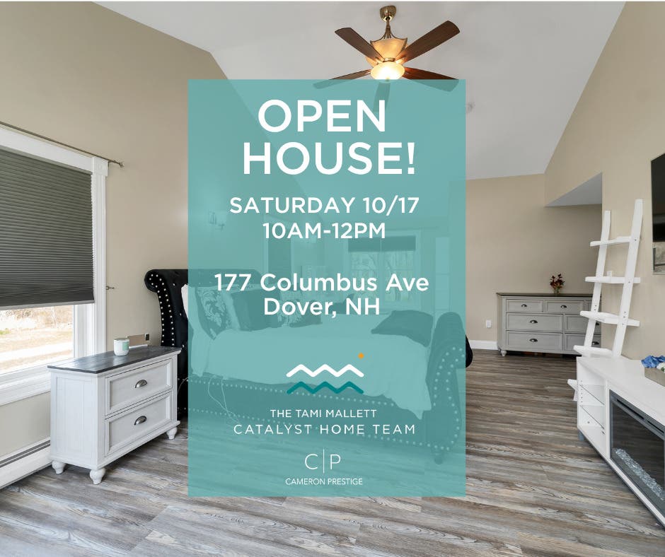 Open House Saturday 10/17 10am-noon | Dover, NH