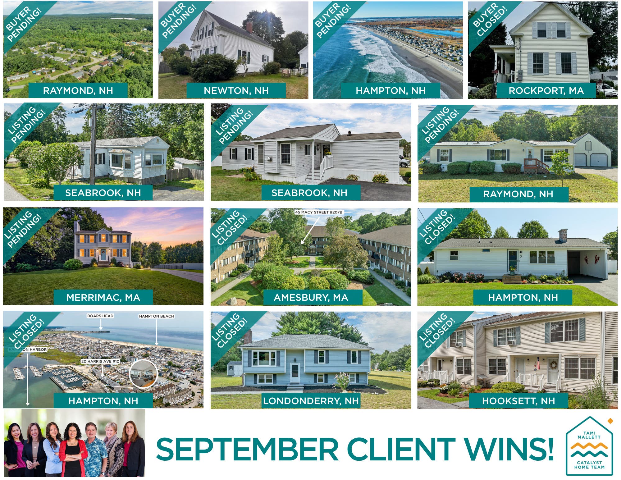 September Wins for Our Team!