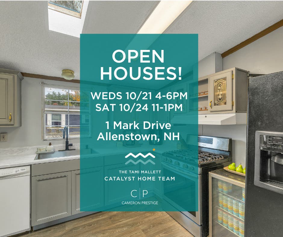 Open House Weds and Sat - 1 Mark Drive Allenstown, NH