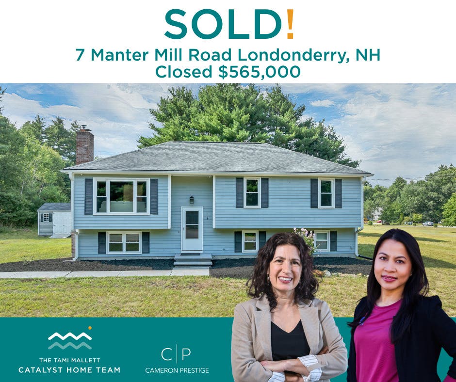 SOLD - 7 Manter Mill Road Londonderry, NH