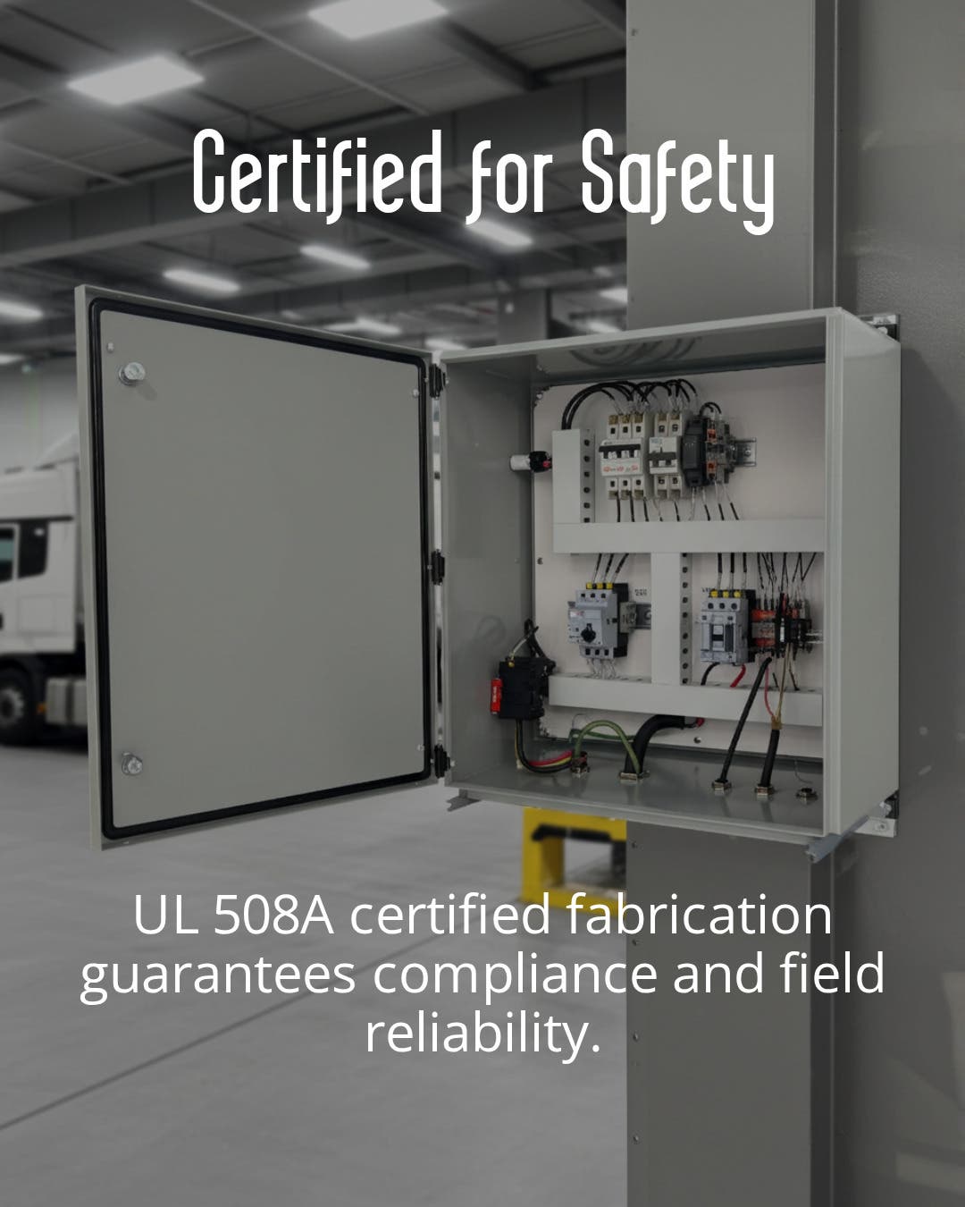 UL508A Control Panel Fabrication & Cabinet Certification Manufacturing OEM