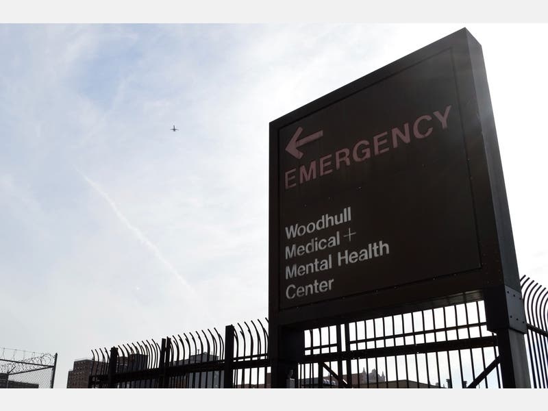 The altercation unfolded at Woodhull Medical Center on March 28. 