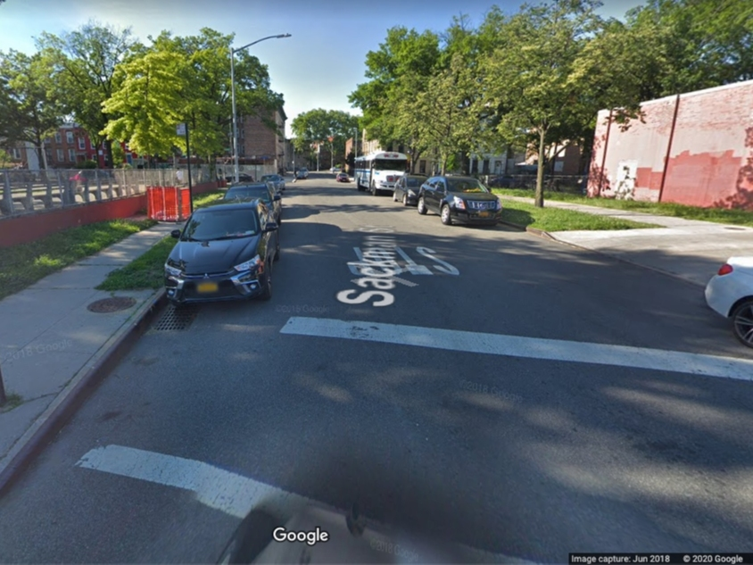 The city will close this 0.05-mile stretch of Sackman Place between Fulton and Truxton streets starting Monday as part of a citywide open streets plan to help social distancing.