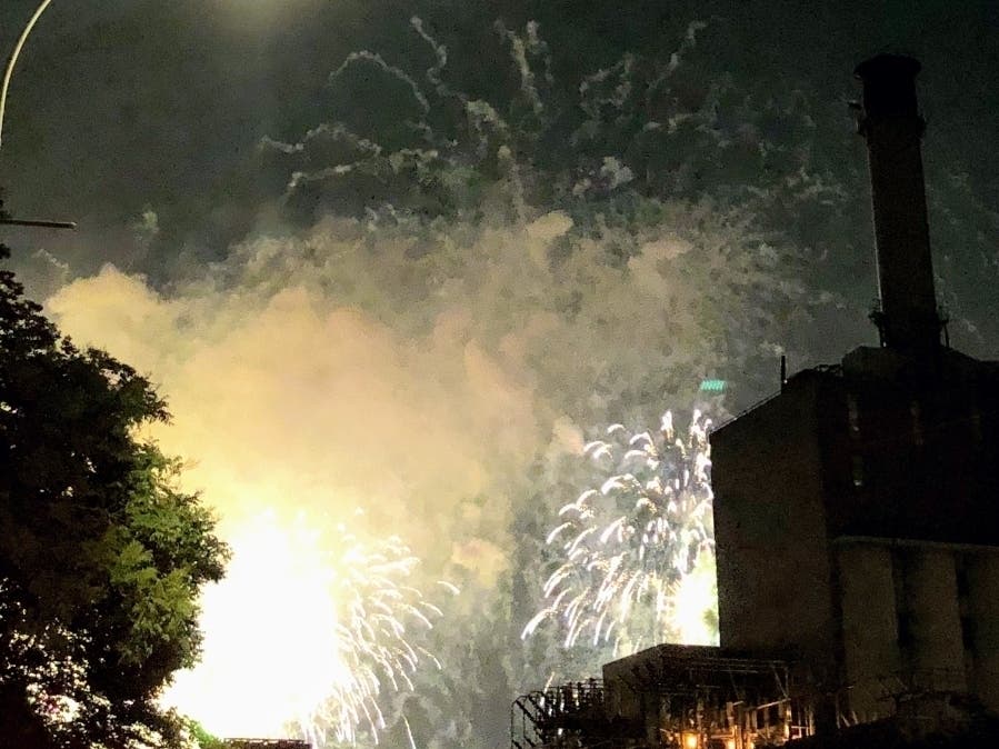 Brooklyn Borough President Eric Adams and Councilman Robert Cornegy urged the city to use Cure Violence groups to handle fireworks calls.