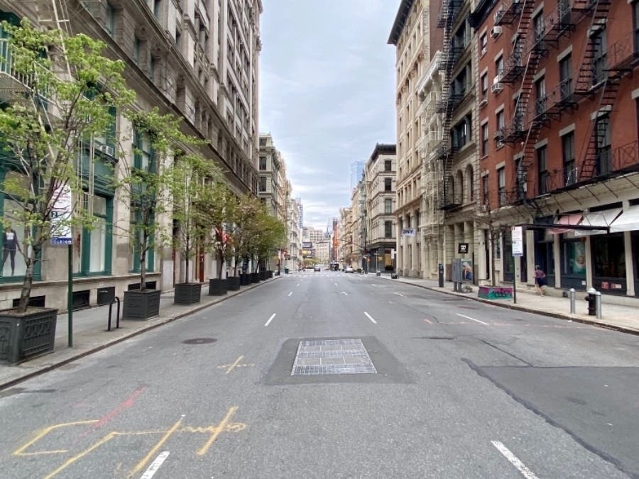 Empty streets in New York City during months of coronavirus lockdown likely drove a decline in traffic collisions, a new study found.