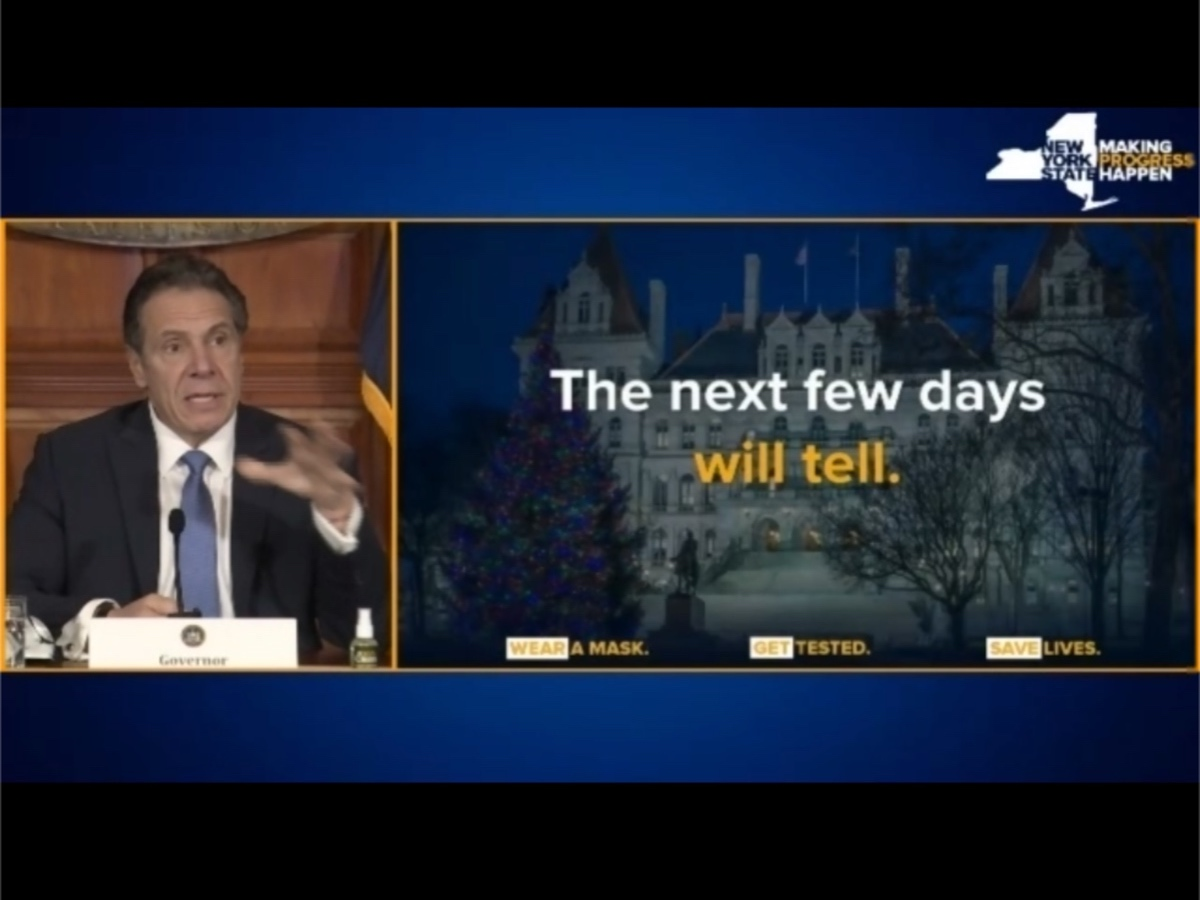 Gov. Andrew Cuomo said the rate hit 8.3 percent after the holiday. “For it to go up in two days is dramatic and very, very fast,” he said.