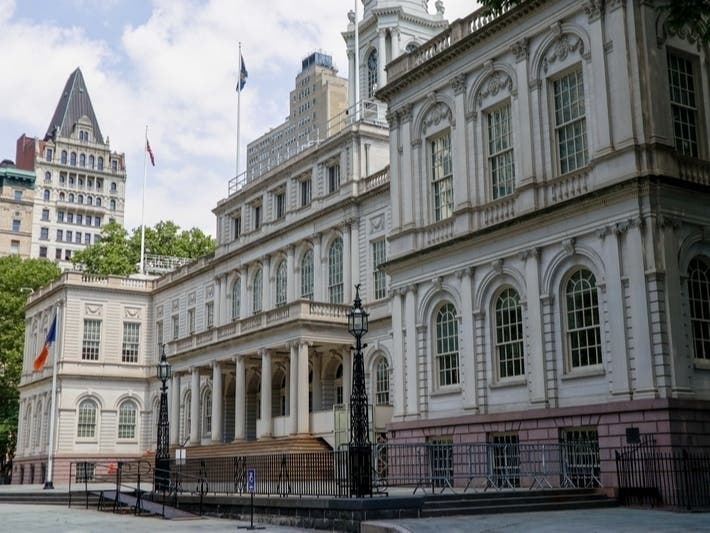 Mayor Bill de Blasio on Tuesday said city workers soon will return to offices.