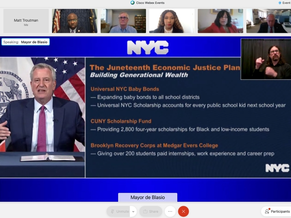 A new plan to help young Black students build generational wealth and pay for college includes $100 "baby bonds" for kindergartners. 