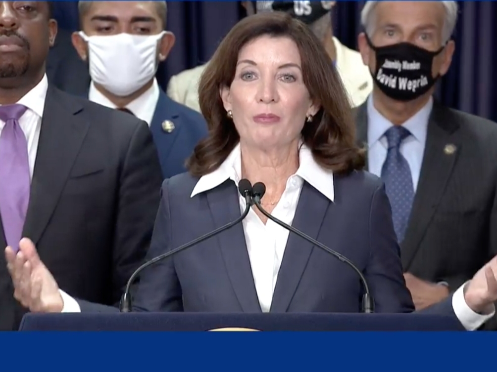 New action by Gov. Kathy Hochul and state lawmakers Friday will reduce the population at Rikers Island to alleviate a crisis at the city-run jail.