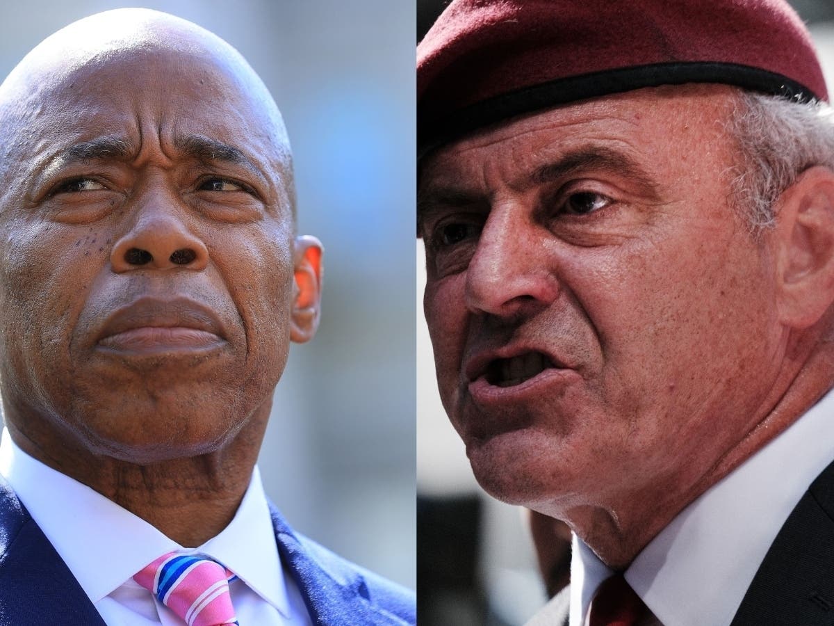 Eric Adams and Curtis Sliwa face off Nov. 2 in the mayoral race.