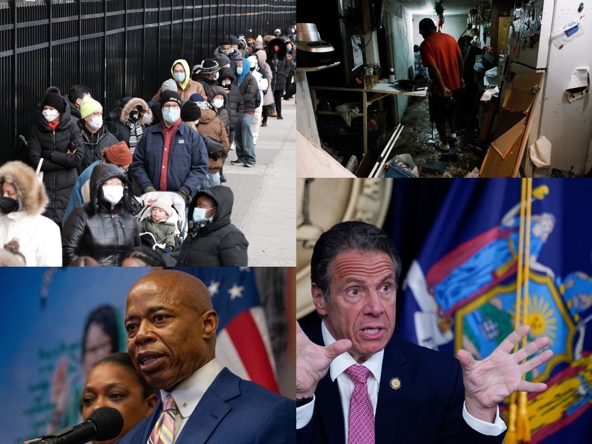 The coronavirus, an incoming new mayor, devastating floods and former Gov. Andrew Cuomo's downfall — these stories unfolded during a turbulent 2021.