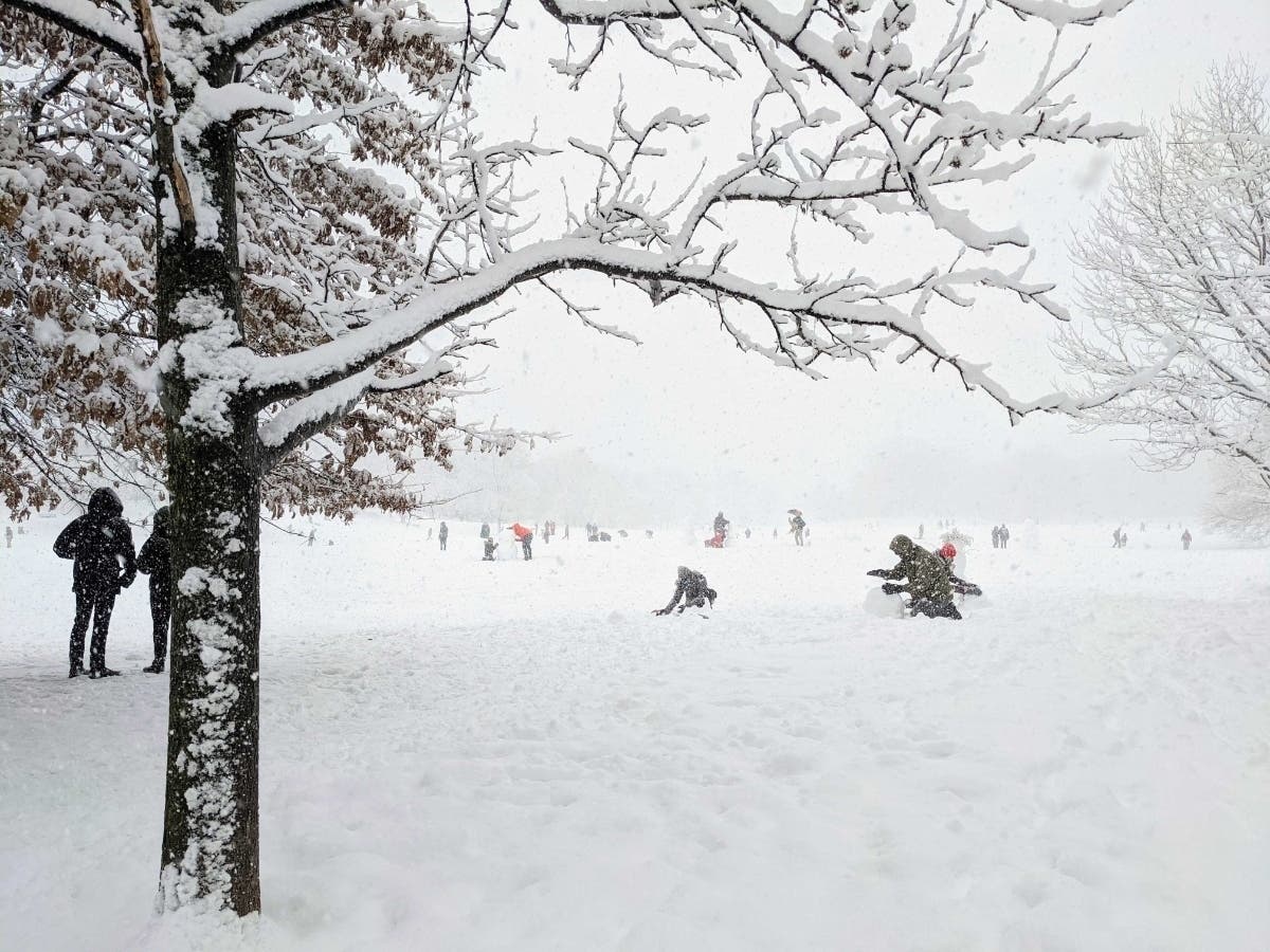 Gov. Kathy Hochul said up to 3 inches of snow an hour could fall Saturday.