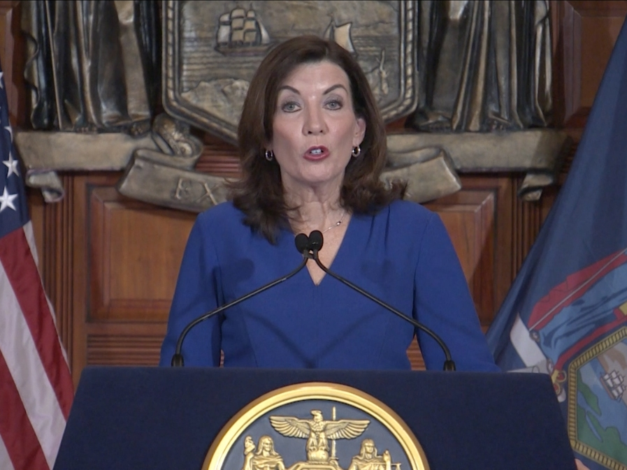 Gov. Kathy Hochul announced Thursday that lawmakers reached an agreement on the state's 2022-2023 that includes a spate of tweaks to bail laws.