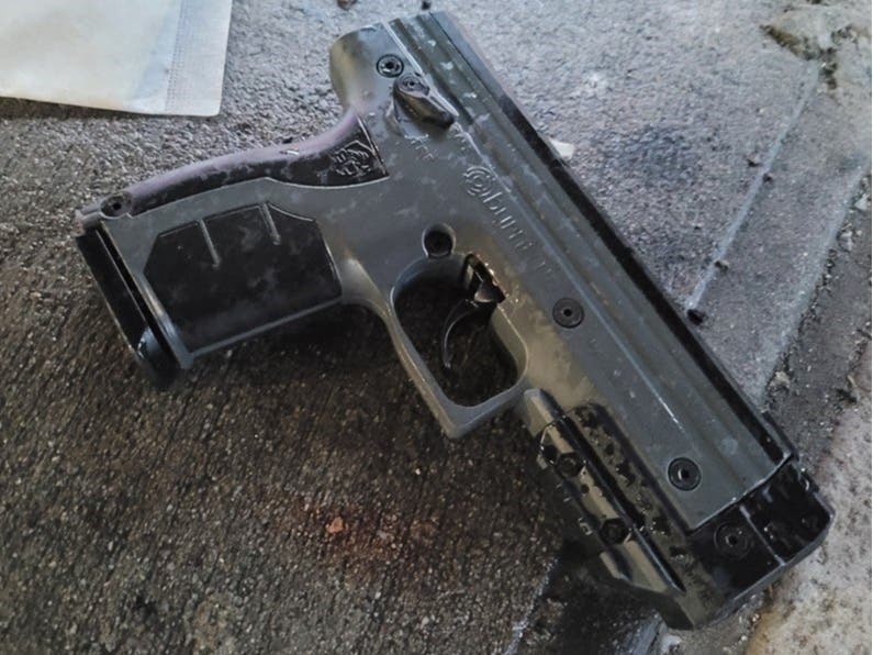 Officers believed the man was armed with a semiautomatic when they shot him five times in the chest, NYPD officials said. 