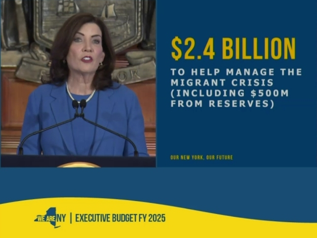 Hochul Promises $2.4B For NYC's Migrant Crisis | New York City, NY Patch