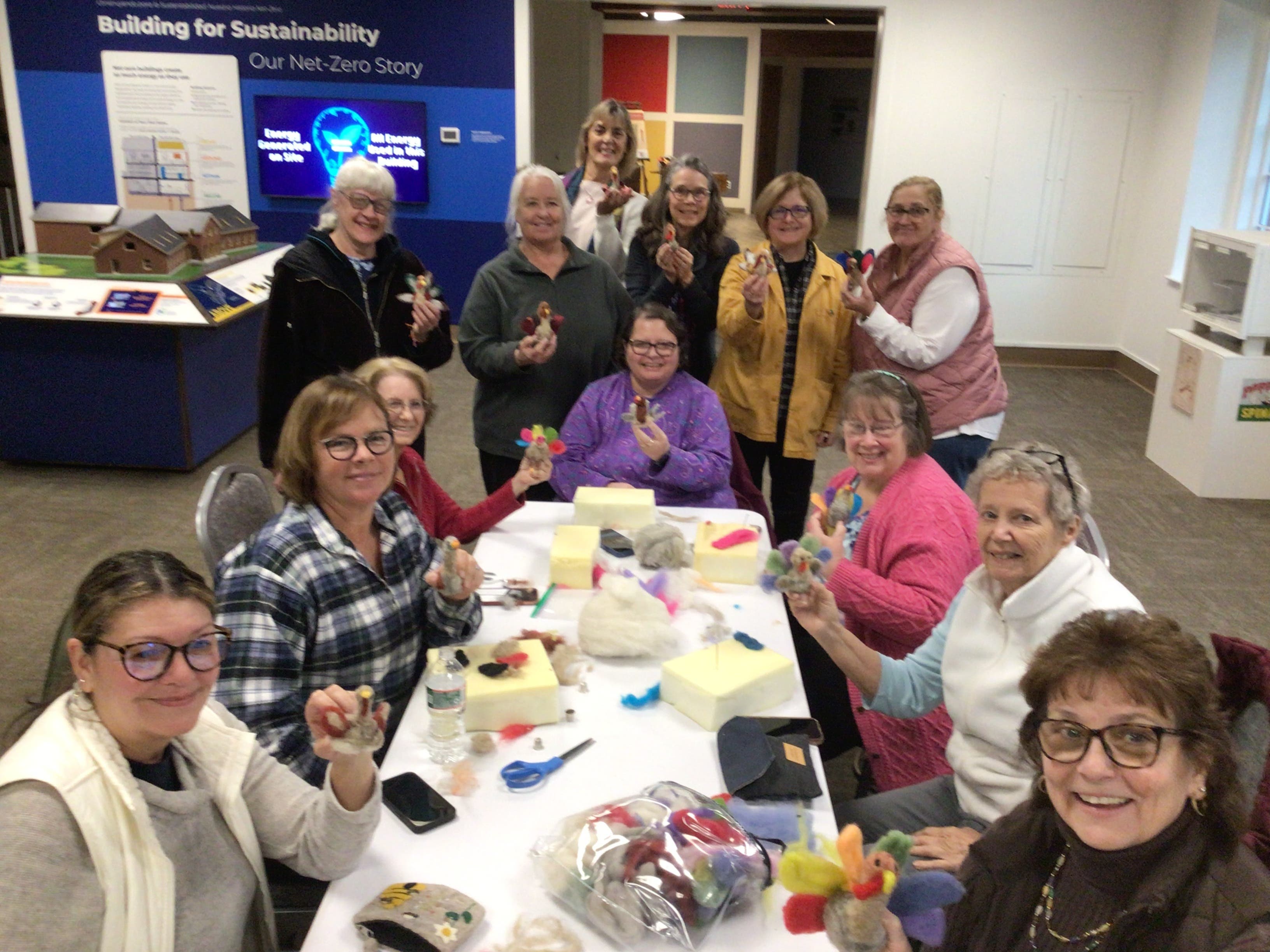 Felt & Kvelt: Noon Needle Felting Class