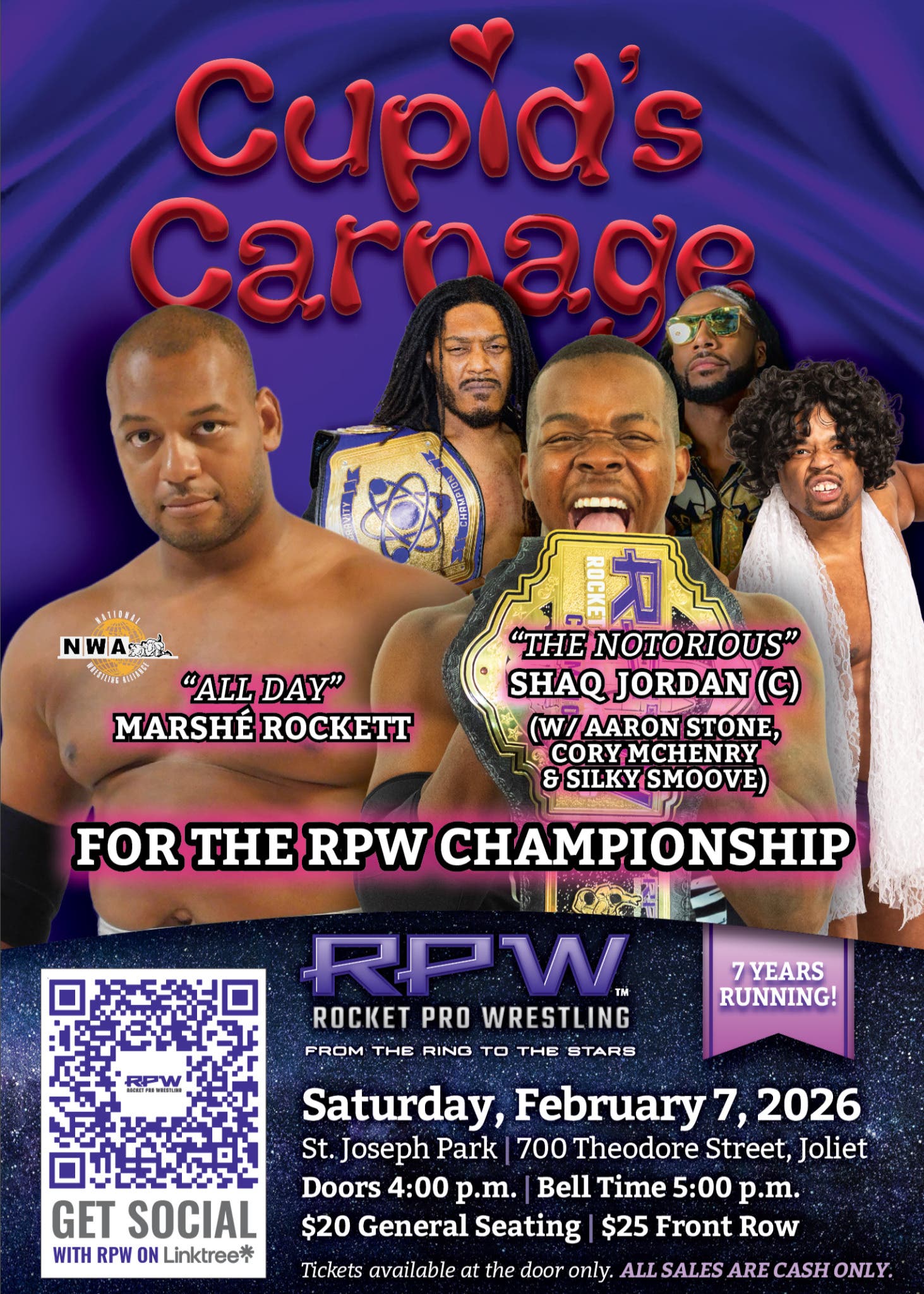 Rocket Pro Wrestling presents Cupid's Carnage