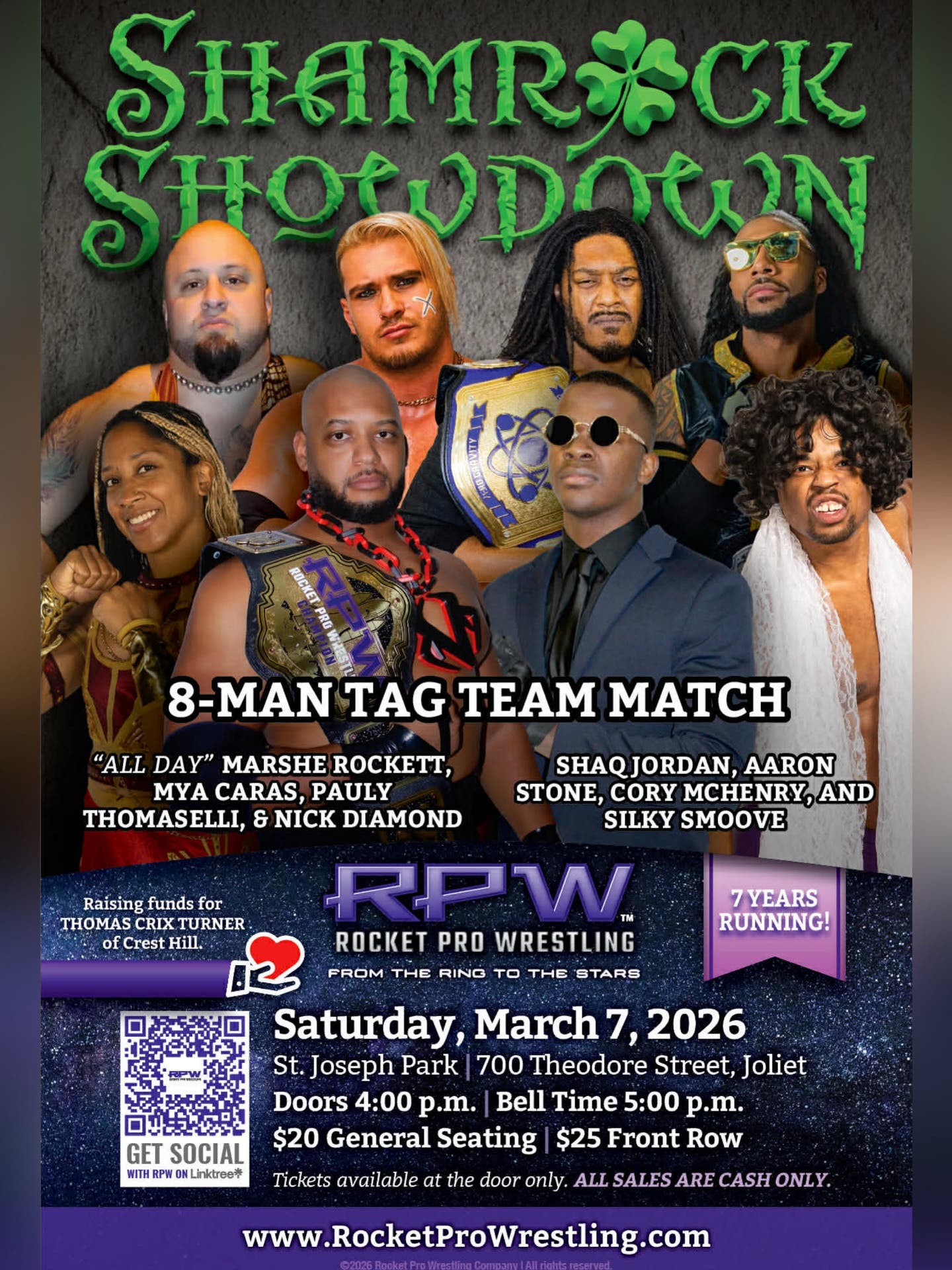 Rocket Pro Wrestling presents Shamrock Showdown