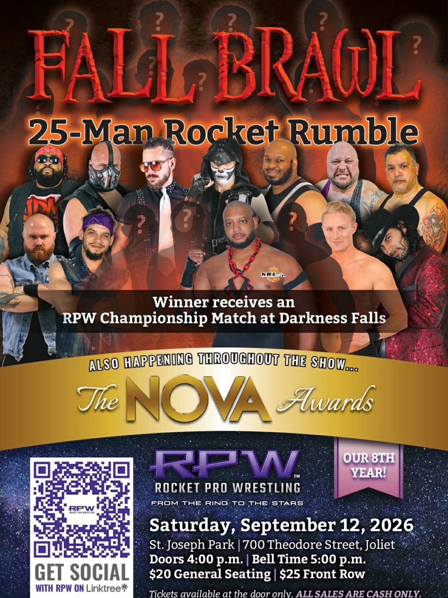 Rocket Pro Wrestling presents Fall Brawl and the Nova Awards