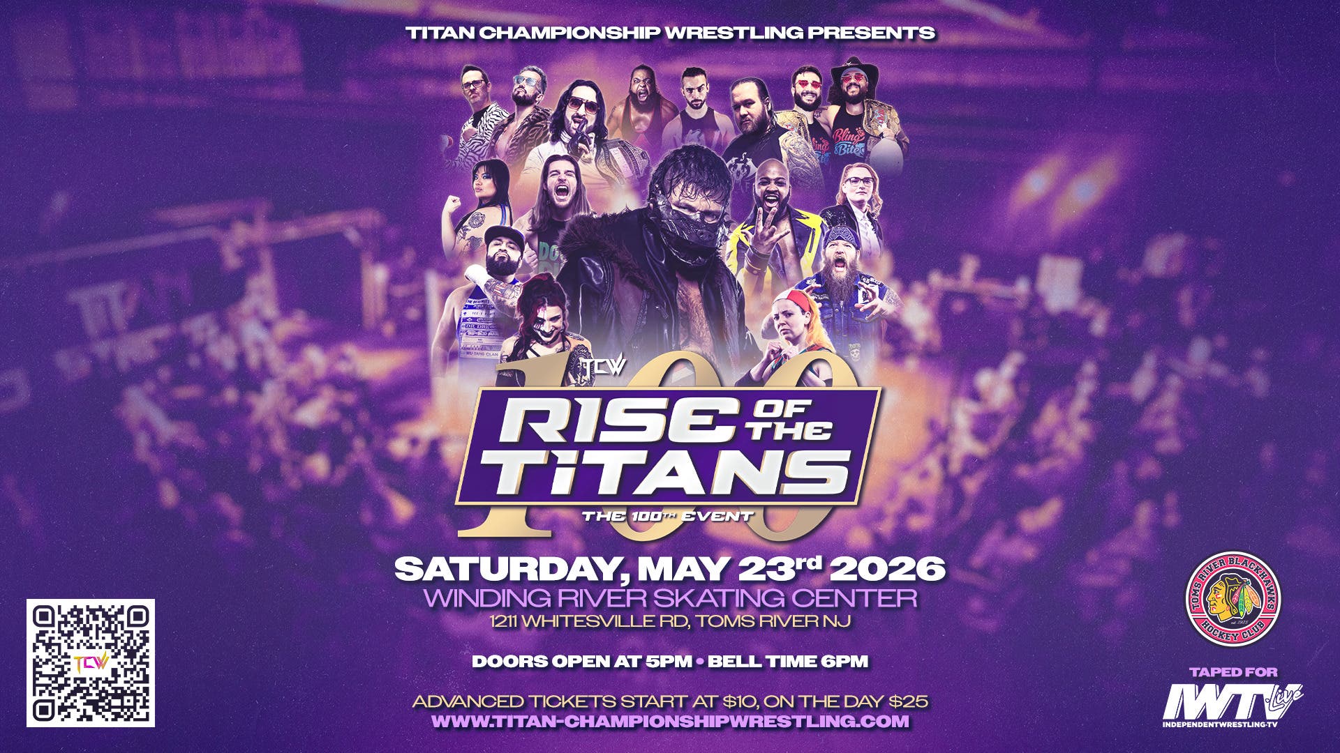 TNA Tag Team Champion Bear Bronson live May 23rd