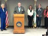 Village of Alsip Mayor John Ryan at the opening of Sertoma Star Services Hamlin Ave. Apartments on March 31, 2026. 