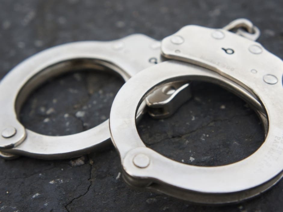 Officers said one of the three men in the car had a prior arrest for unlawful firearm possession.