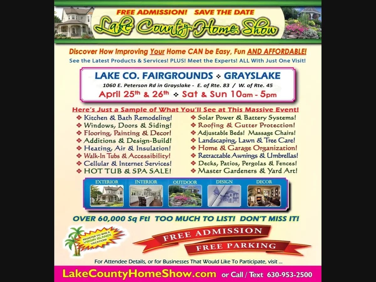 Lake County's HUGE, FREE Home Show Returns at over 60,000 sq ft!