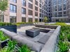 Outdoor amenities and gardens at Fifty-Five Union