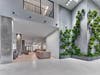 Living green wall at Fifty-Five Union