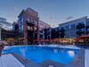 An impressive 40,000 square feet of amenities at Vermella Broad Street include extensive outdoor spaces highlighted by a landscaped courtyard with a resort-style pool.