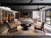 The media room at Birch House, Jersey City