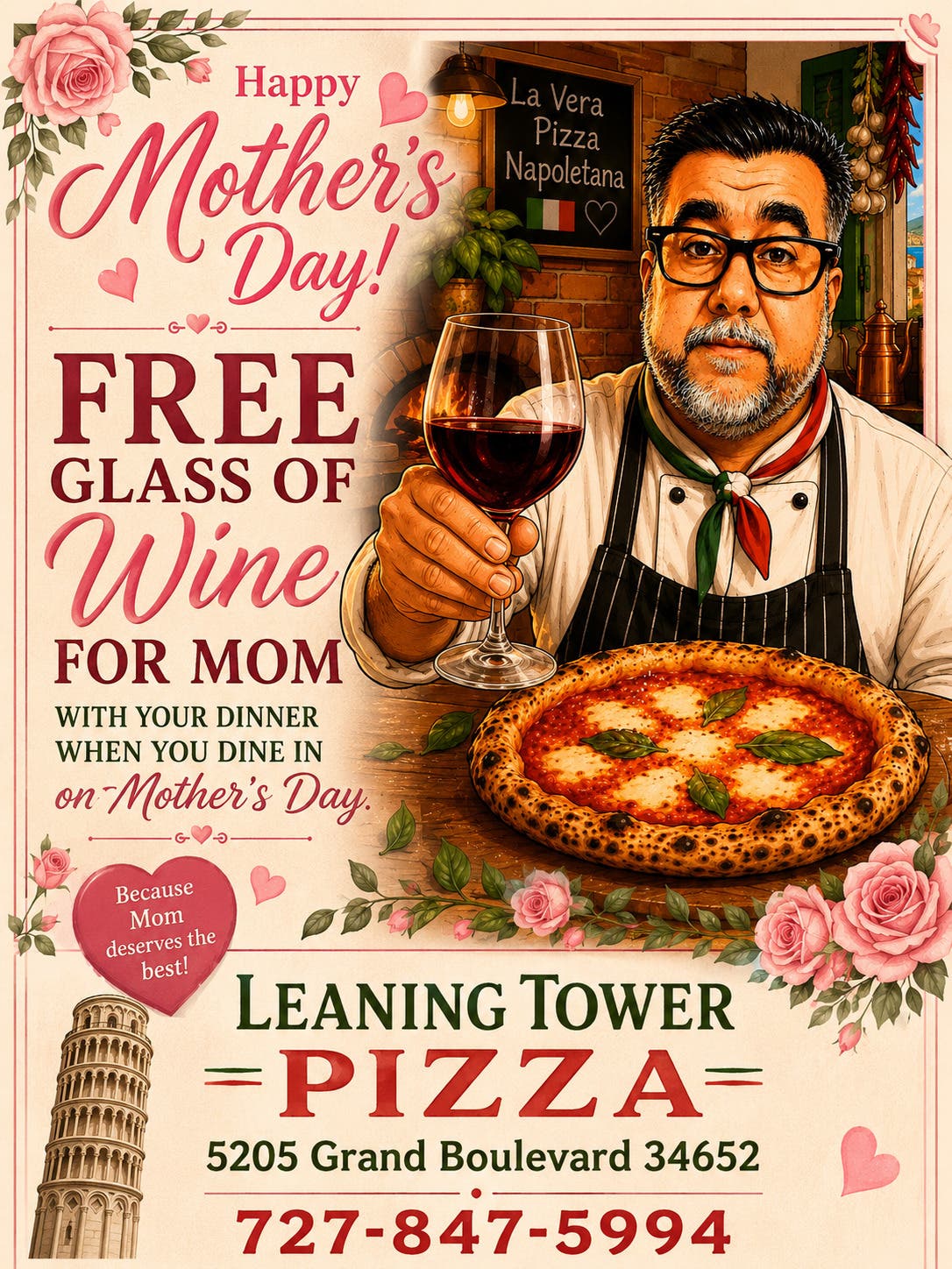 Mother's Day Pizza Dinner