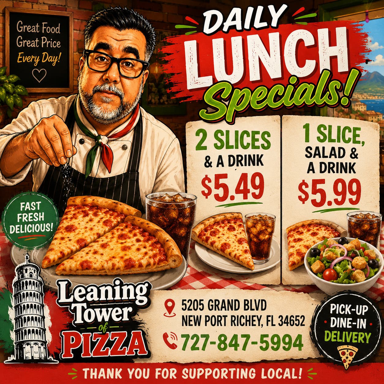 Daily Lunch Specials
