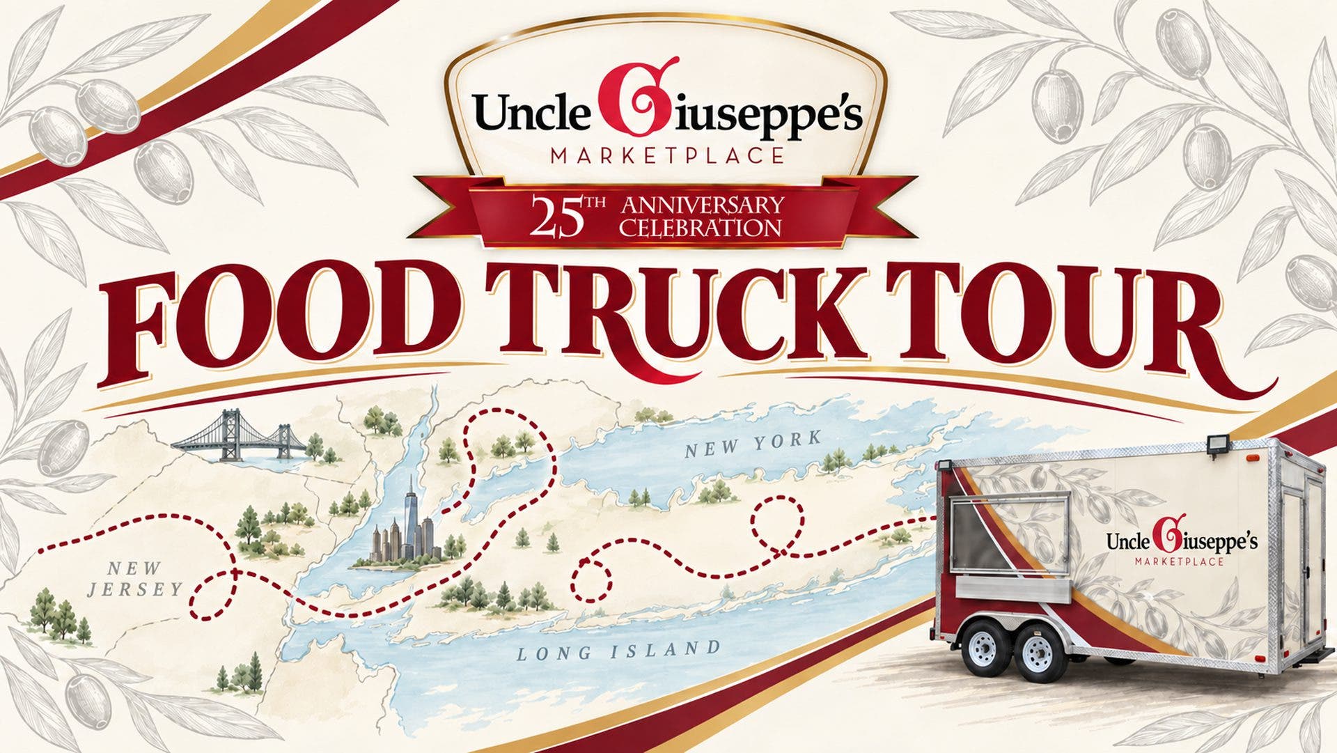 Uncle Giuseppe's 25th Anniversary Food Truck Tour – Melville