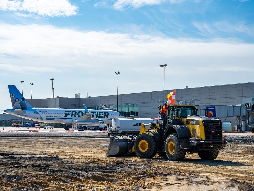 Funding for the project is the result of a $3.3m Airport Capital Improvement Grant administered by the Federal Aviation Administration.