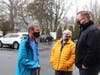 Assemblyman Bill Moen (right) and VOADV President and CEO Dan Lombardo (center) were onsite at the Homewarming Kit donation drive on Saturday, February 27 with Fred Silhol (left), former VOADV Home For The Brave client. 