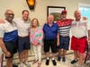Left to right: Samaritan President & CEO Phillip W. Heath and Board Chair Gregory Button; Tournament Sponsors Shirley and Jim Richardson of Richardson Family Dealerships; and Samaritan Golf Committee Co-Chairs Roy Fazio and Cliff Mancine.