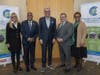 (LTR) Lara Price, Victor G. Carstarphen, Governor Phil Murphy, Mark McDonough and Dana L. Redd.