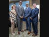 From left - Donna M. Nickitas, Dean of the Rutgers School of Nursing–Camden; Antonio D. Tillis, Chancellor of Rutgers University–Camden; Phillip W. Heath, President and CEO of Samaritan; and Stephen Goldfine, Chief Medical Officer of Samaritan.