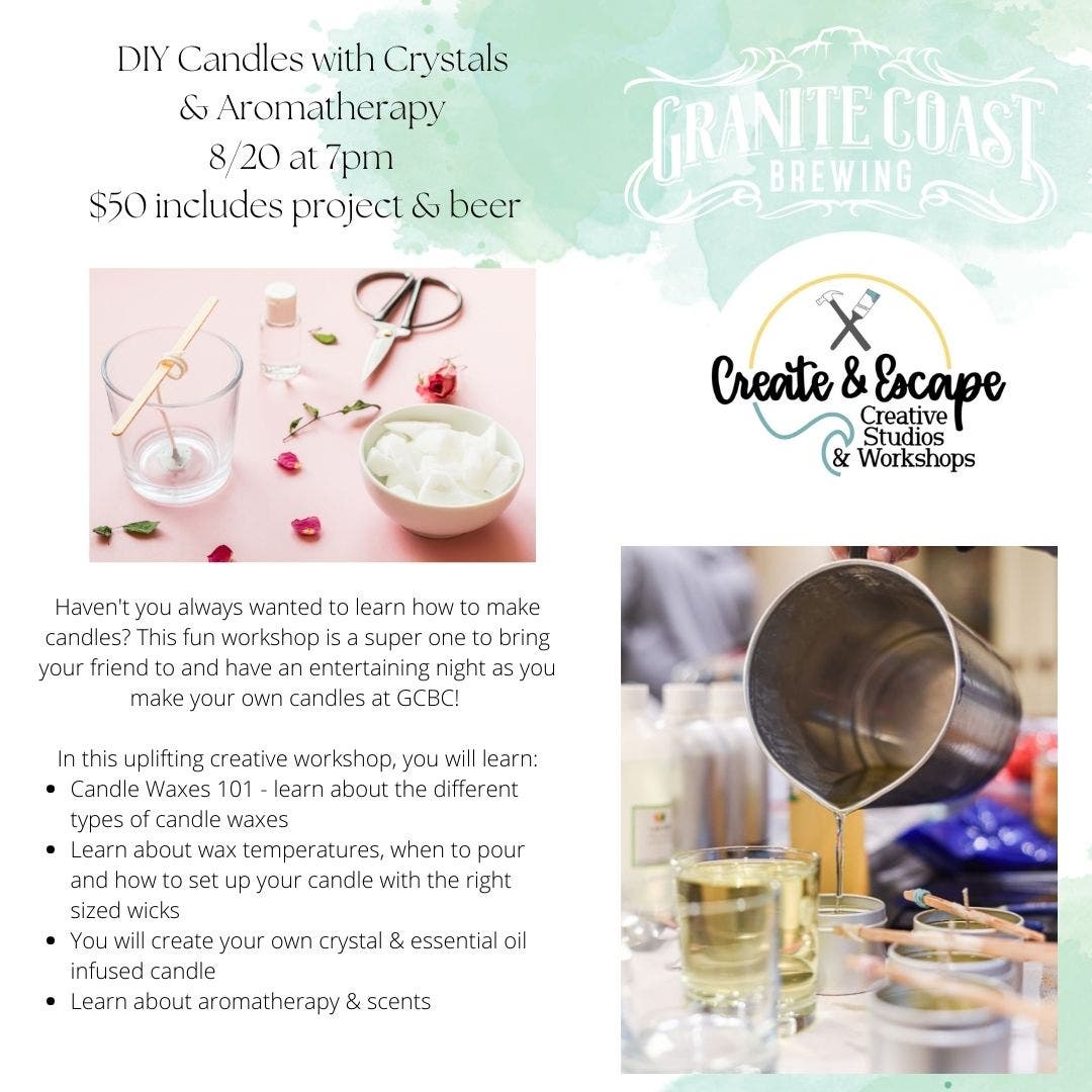 Aug 20 | Candles, Crystals and Aromatherapy Workshop | Peabody, MA Patch